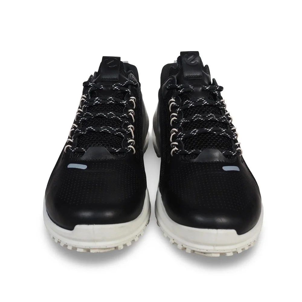 ECCO Biom‎ 2.0 Luxury Cross Trainer Shoes Black Leather Womens 9-9.5 EU 40